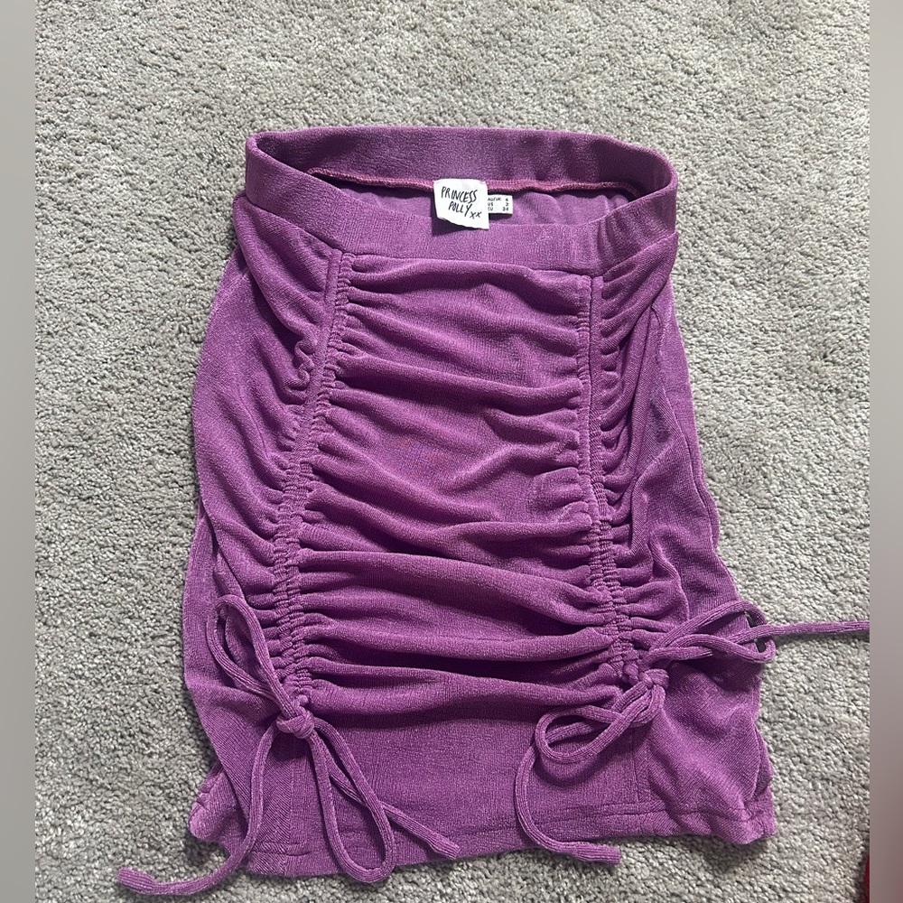 Princess Polly Purple Mini Skirt